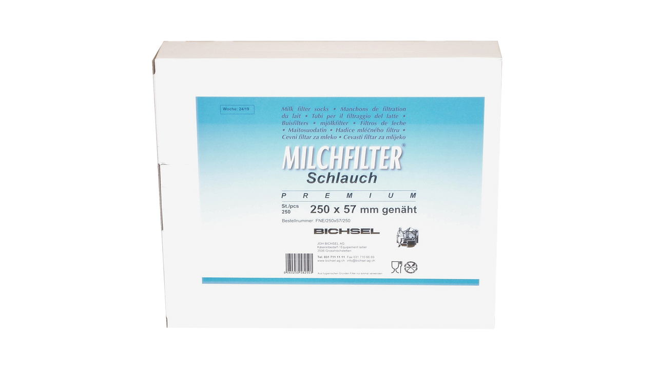 137125 Milchfilter Schlauch 250 mm