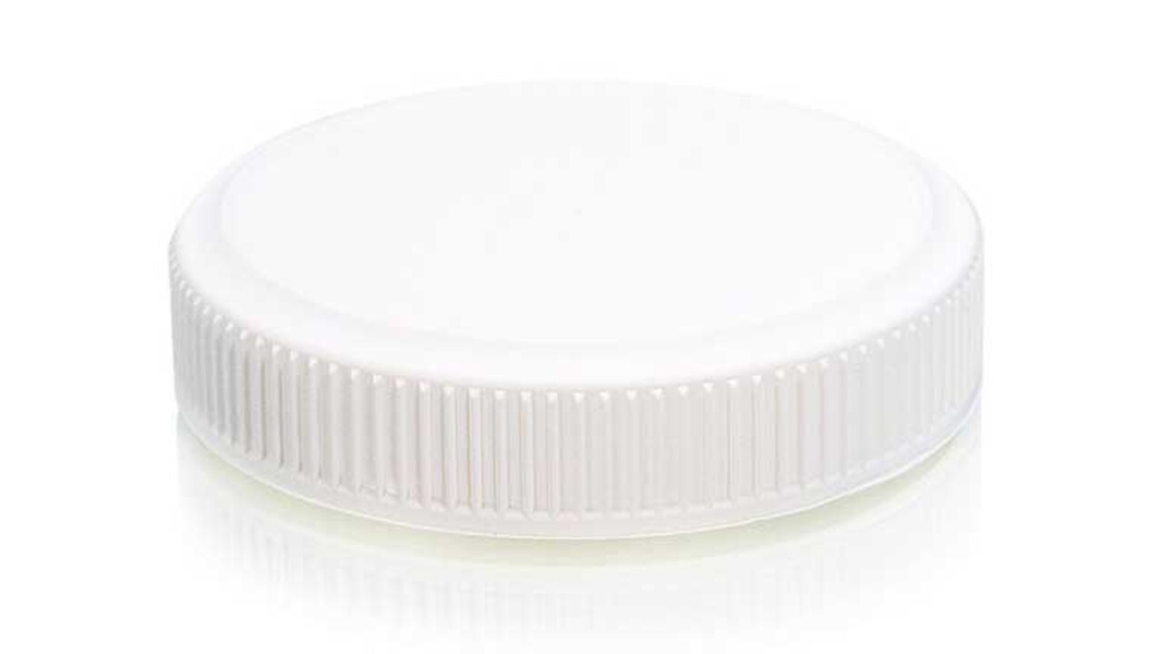 189265 Couvercle en plastic blanc Ø 63 mm