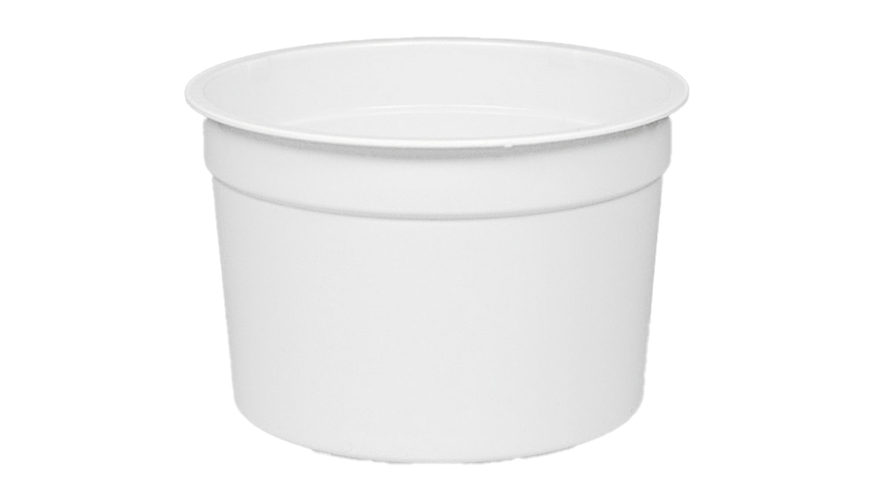 190008 Jogurtbecher weiss 250 g Ø 95 mm