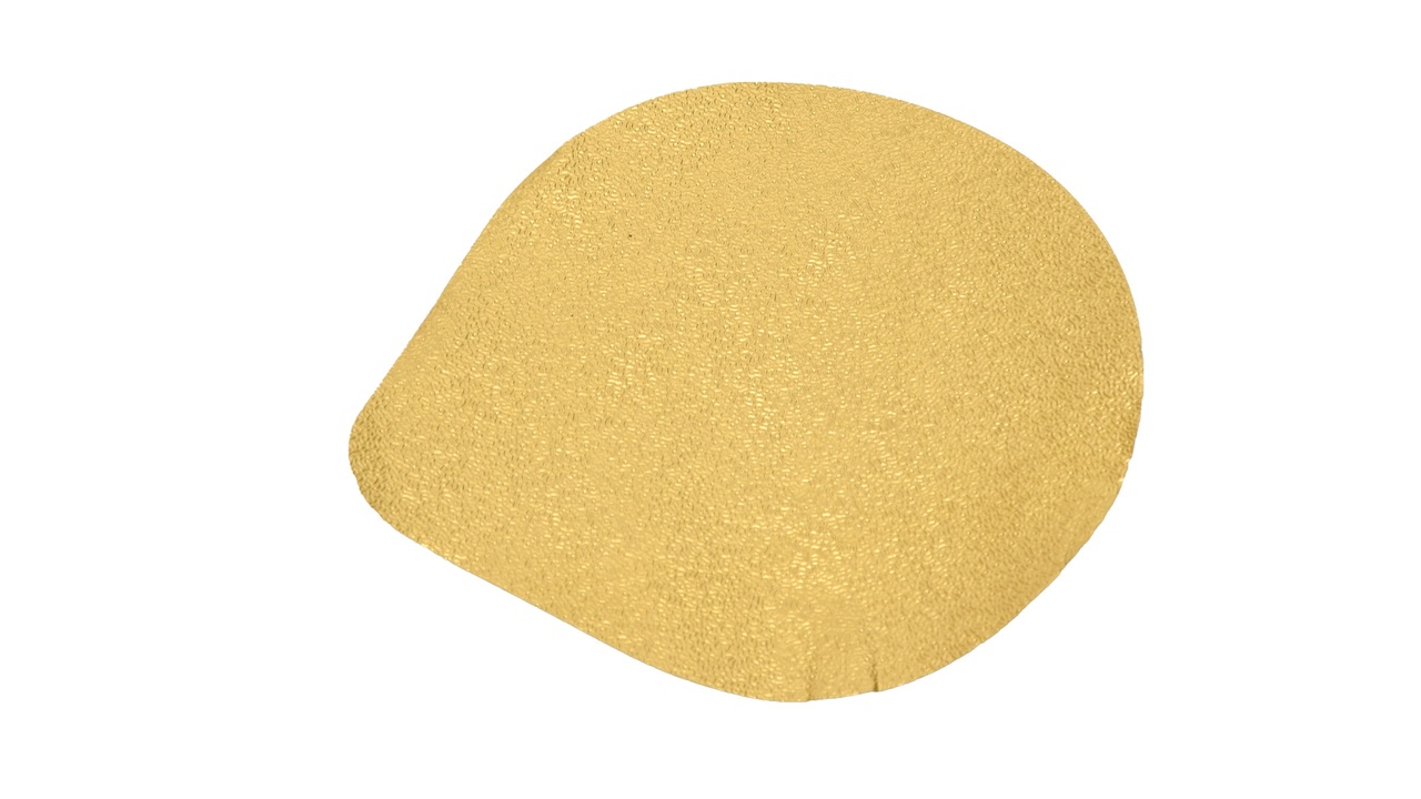 196203 Disques sceller alu Ø 73 mm or