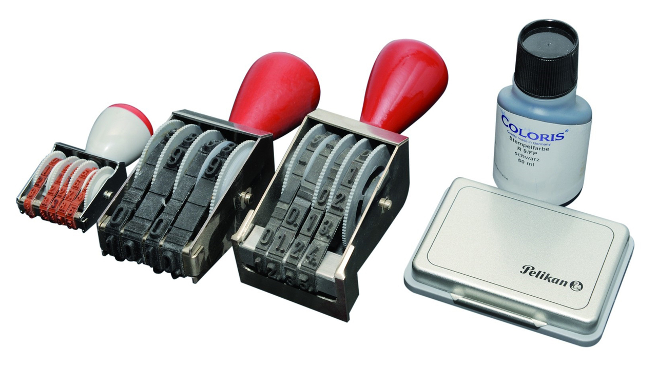 301016 Timbre à dater écriture miroir 7 mm