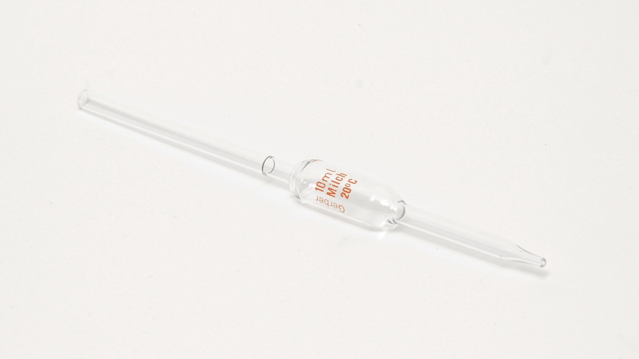 523032 Pipette à bulle lait 10ml selon Peter