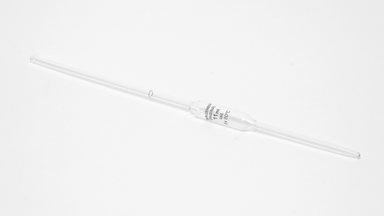 523034 Pipette à bulle lait 11 ml