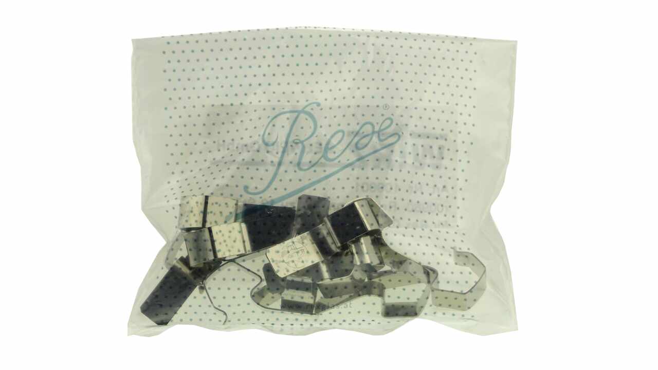 810150 Clip inox Rex,12 pièces par pack