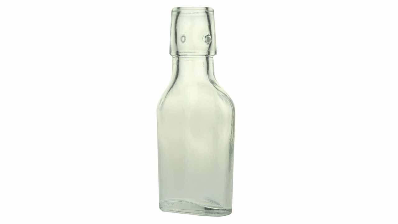 811602 Flachmann, Bügelverschluss Standard, 100 ml