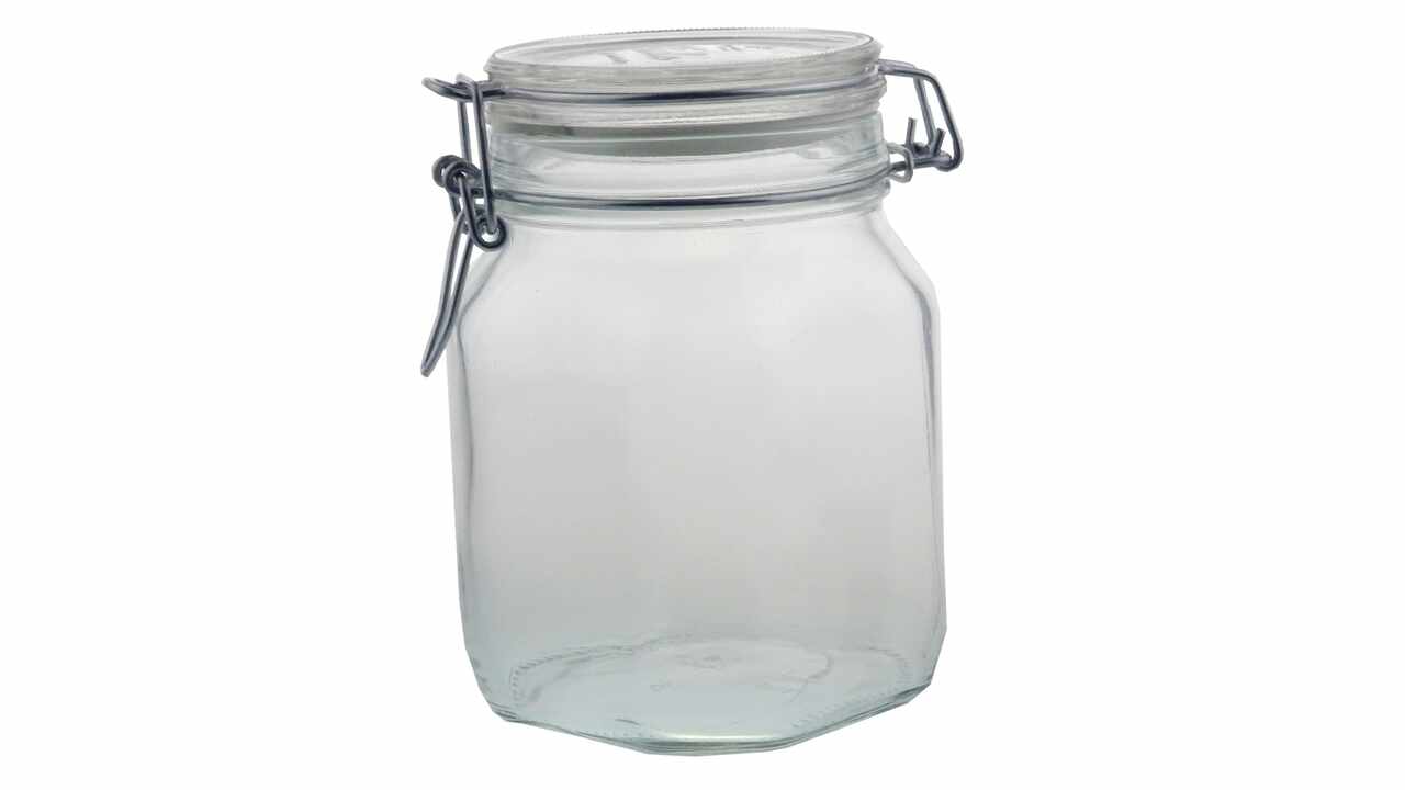 810010 Drahtbügelglas Fido, 1 Liter