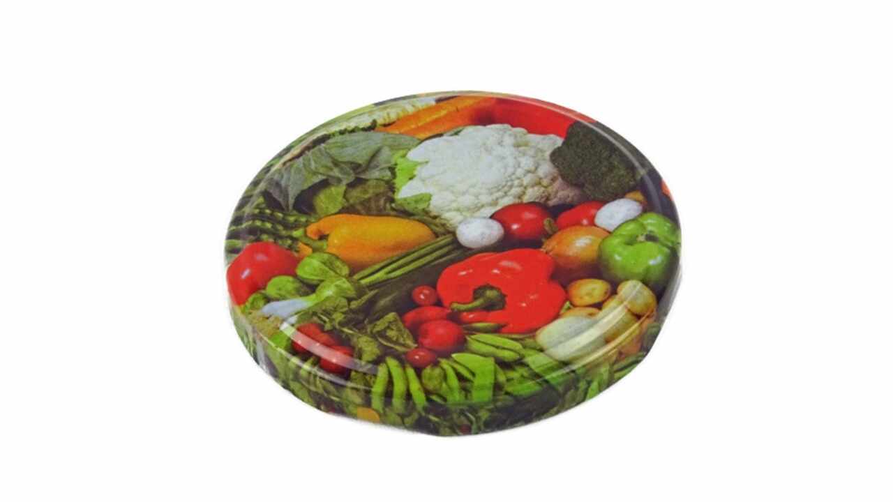 189271 Blech-Deckel Twist-Off Gemüse, Ø 63 mm