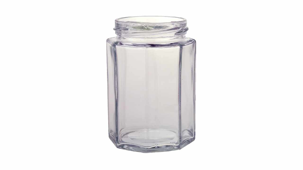 189217 Glas 8-eckig 270 ml, Ø 63 mm