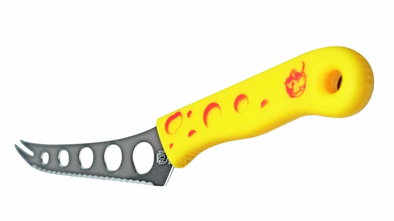 154404 Käsemesser 14 cm gelb