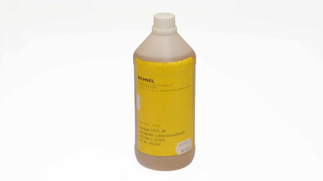 401041 Présure microbielle Fromase 220 TL BF 1 ltr.