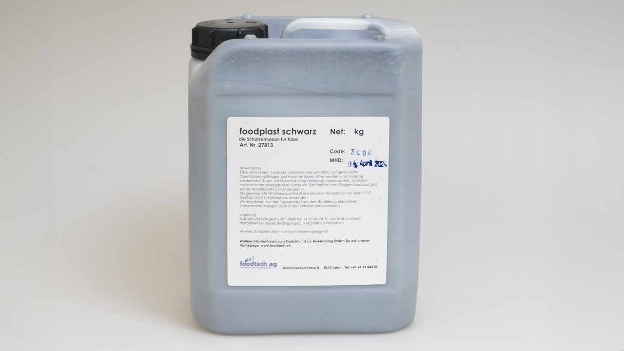 351022 / 351023 Foodplast noir, bidon 5 kg / 10 kg