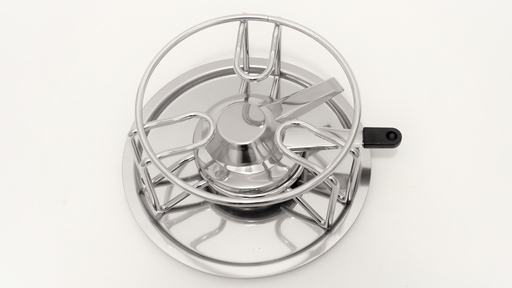 157508 Fondue-Rechaud Chrom  Ø 18 cm