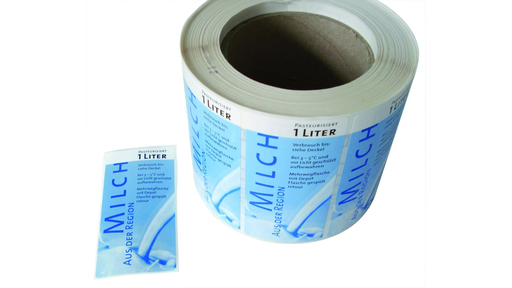 184048 Milch Etiketten 1 Lt. 48 x 100 mm  