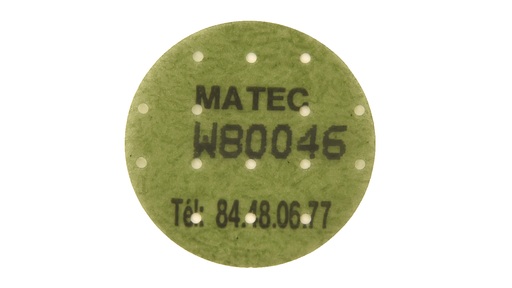 299145 Vignettes en caséine Ø 45 mm imprimé noir