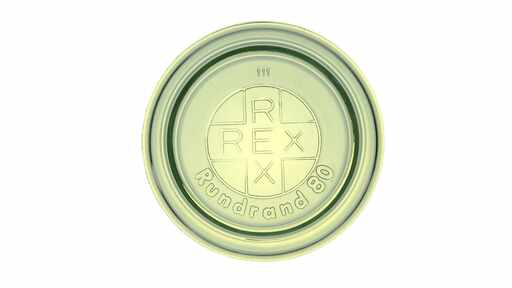 810142 Rex-Glasdeckel RR80