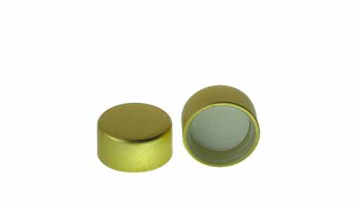 819041 Couvercle à vis alu GCMI, or, Ø 22 mm