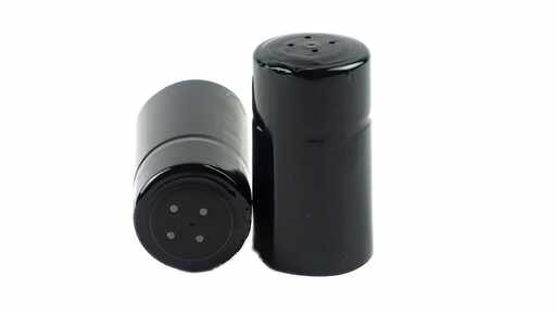 819107 Schrumpfkapseln schwarz Ø 32,4 mm, horizontal