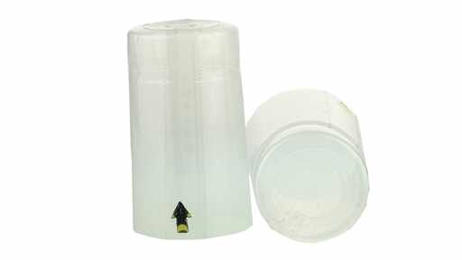 819114 Schrumpfkapseln transparent Ø 32,2 mm, vertikal