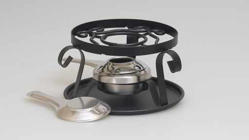 157500 Fondue-Rechaud Mini schmiedeisern Ø 14 cm