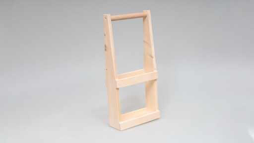 186558 Support en bois 2 x 100 ml Platin