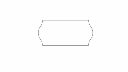 197594 Preisetiketten 26 x 12 mm, weiss